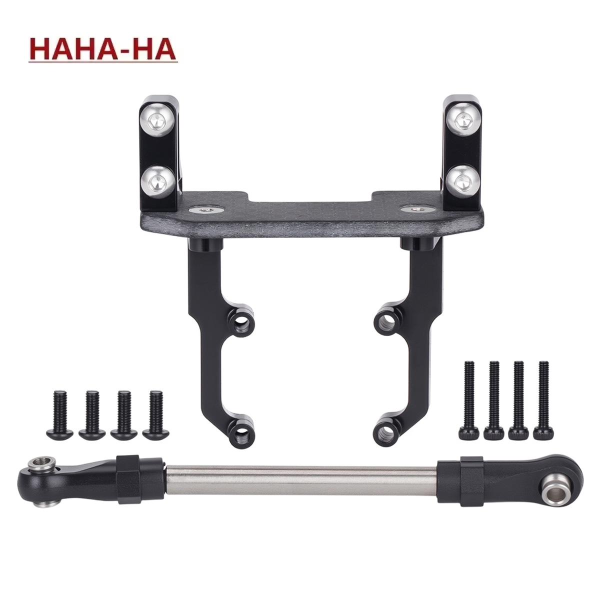 Rc Hobby Crawler - Aluminiumlegering Servo Mount Basisstandaard met Stuurverbinding