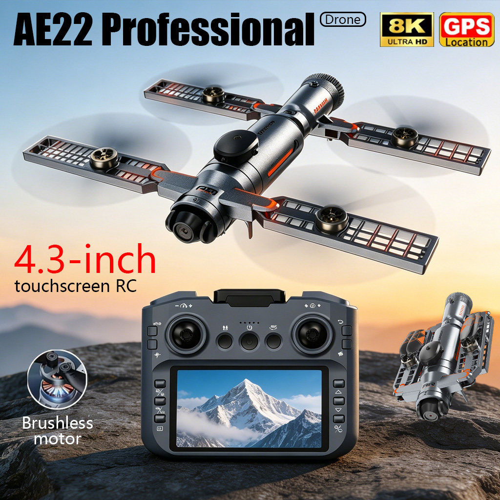 Top Rc Hobby Mini Xcub - Geüpgradede AE22 PRO MAX Opvouwbare Drone