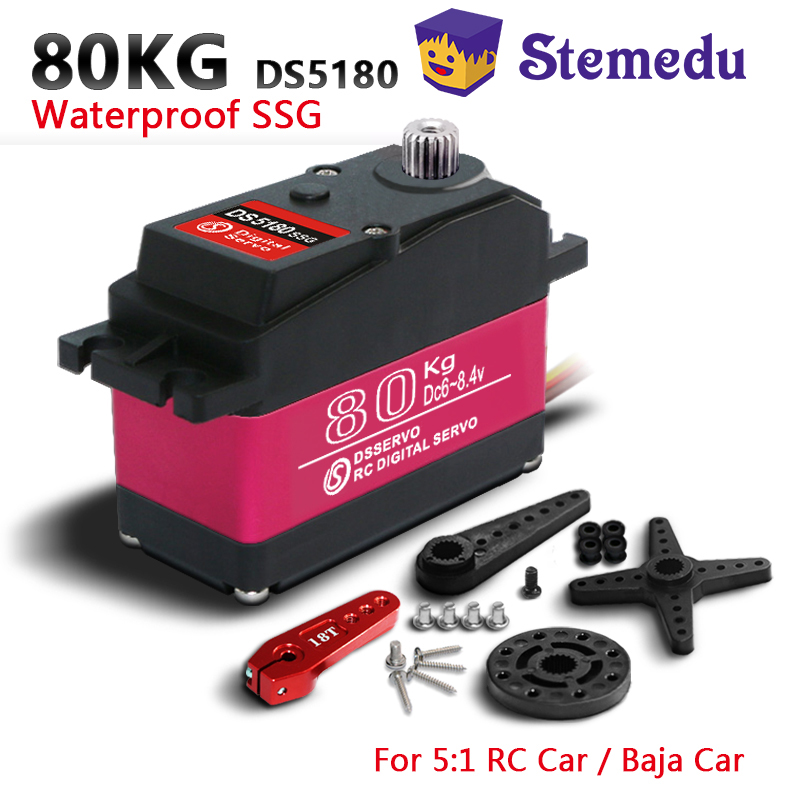Rc Hobby Products - Dsservo Waterdichte DS5180 80KG Hoge Snelheid