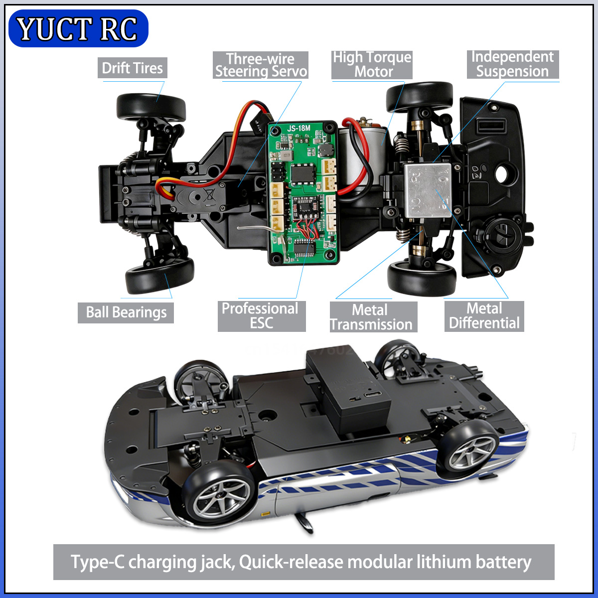 LDRC LD1899 1/18 RC Drift Auto - Rc Hobby Drift Car recensie en prijs
