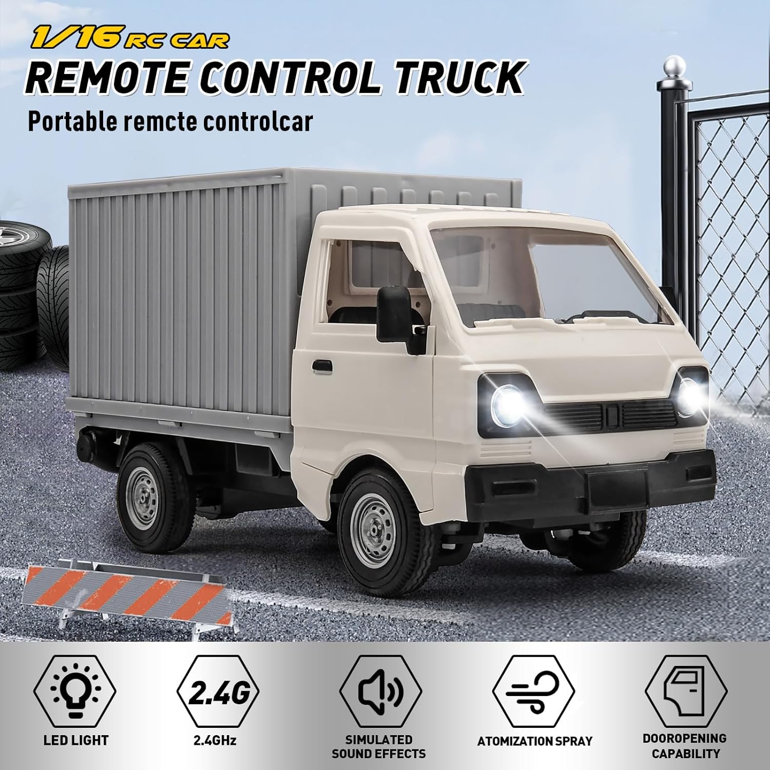 KF21 RC Truck 1:16 2.4GHZ RC A - Rc Hobby Tech Bali recensie en prijs