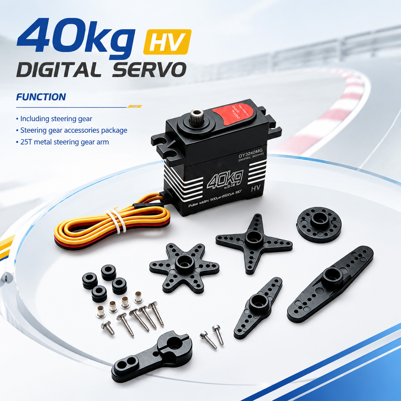 High-Speed Digitale Servo 40KG - Rc Hobby Products recensie en prijs