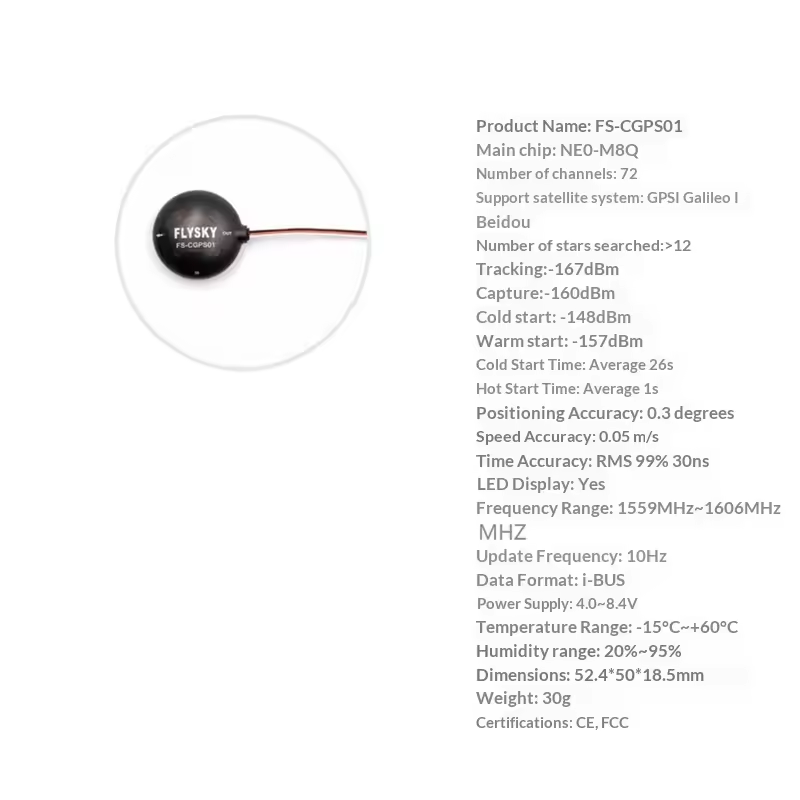 Flysky FS-G11P GPS FS-CGPS01 7 - Rc Hobby Racing recensie en prijs