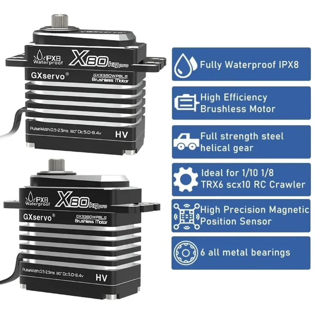 80KG digitale servomotor volle - Rc Hobby Grade recensie en prijs