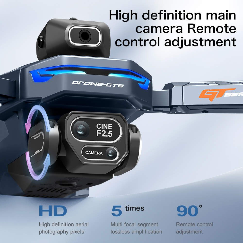 NIEUWE GT8 HD RC Drone 4K Prof - Top Rc Hobby Mini Xcub recensie en prijs