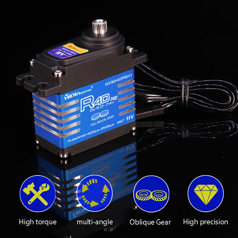 Waterdichte IP68 RC Servo 40kg - Rc Hobby Products recensie en prijs