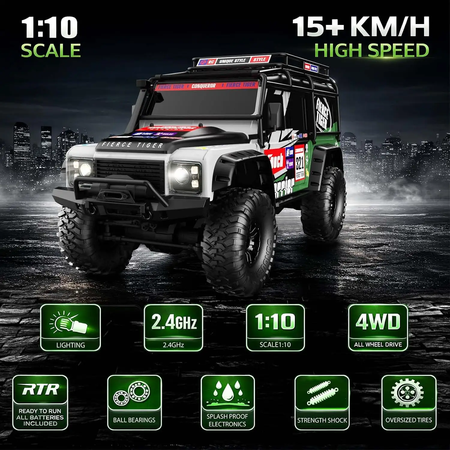 RC auto's RC Crawler 1/10 scha - Rc Hobby Grade Crawler recensie en prijs