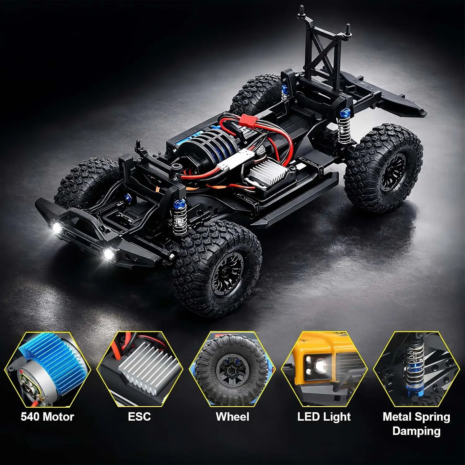 RC auto's RC Crawler 1/10 scha - Rc Hobby Grade Crawler recensie en prijs