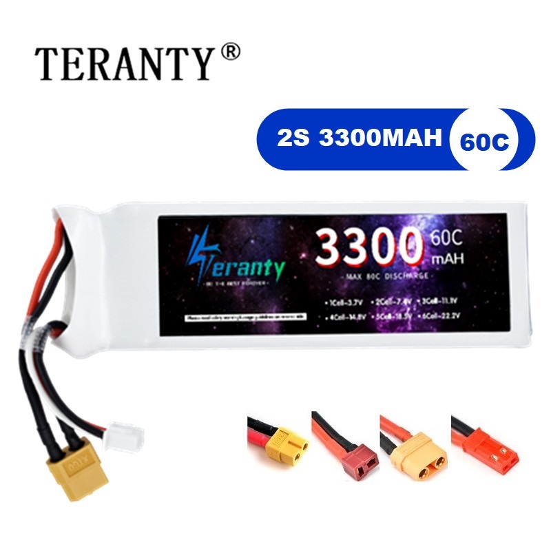 2S 7.4V LiPo Batterij 3300mAh  - Rc Hobby Grade recensie en prijs
