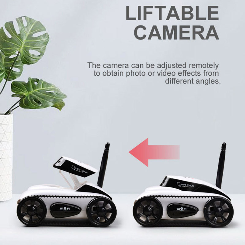 RC Camera Tank FPV WIFI Real-t - Rc Hobby Drift Car recensie en prijs