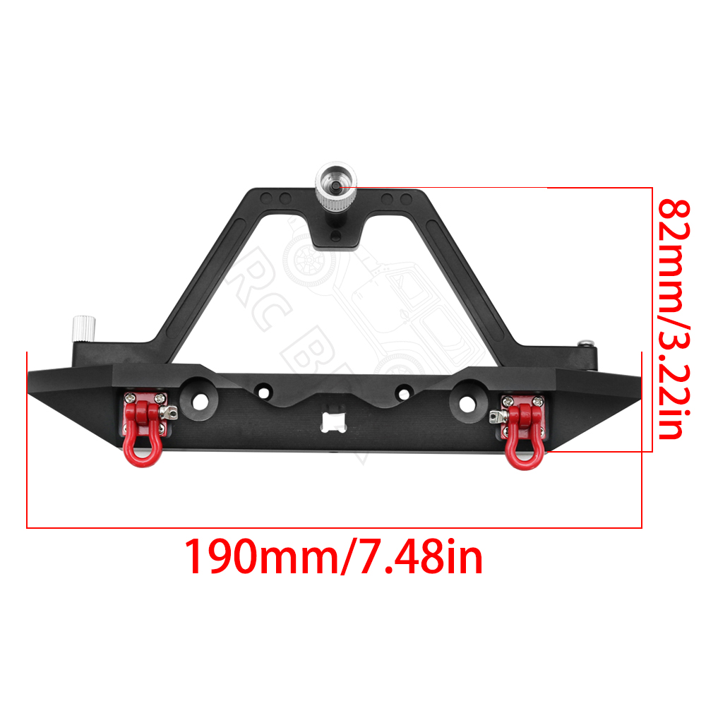 Metalen voor-achterbumper met  - Rc Hobby Grade Crawler recensie en prijs