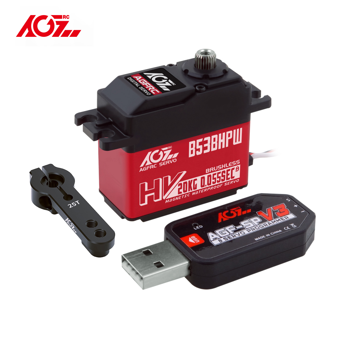 AGFRC Servo B53BHPW HV Super S - Rc Hobby Products recensie en prijs