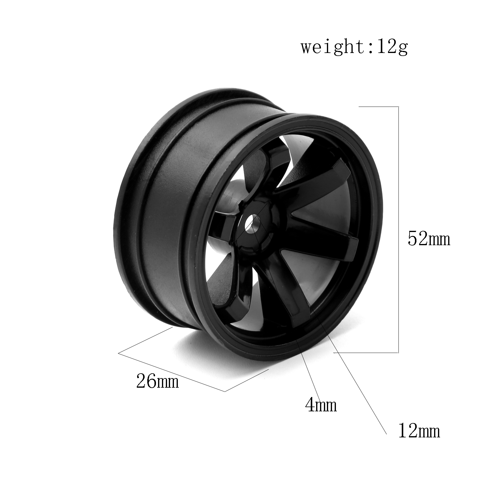 4 Stuks Plastic Wielnaaf Rc Ra - Rc Hobby Products recensie en prijs