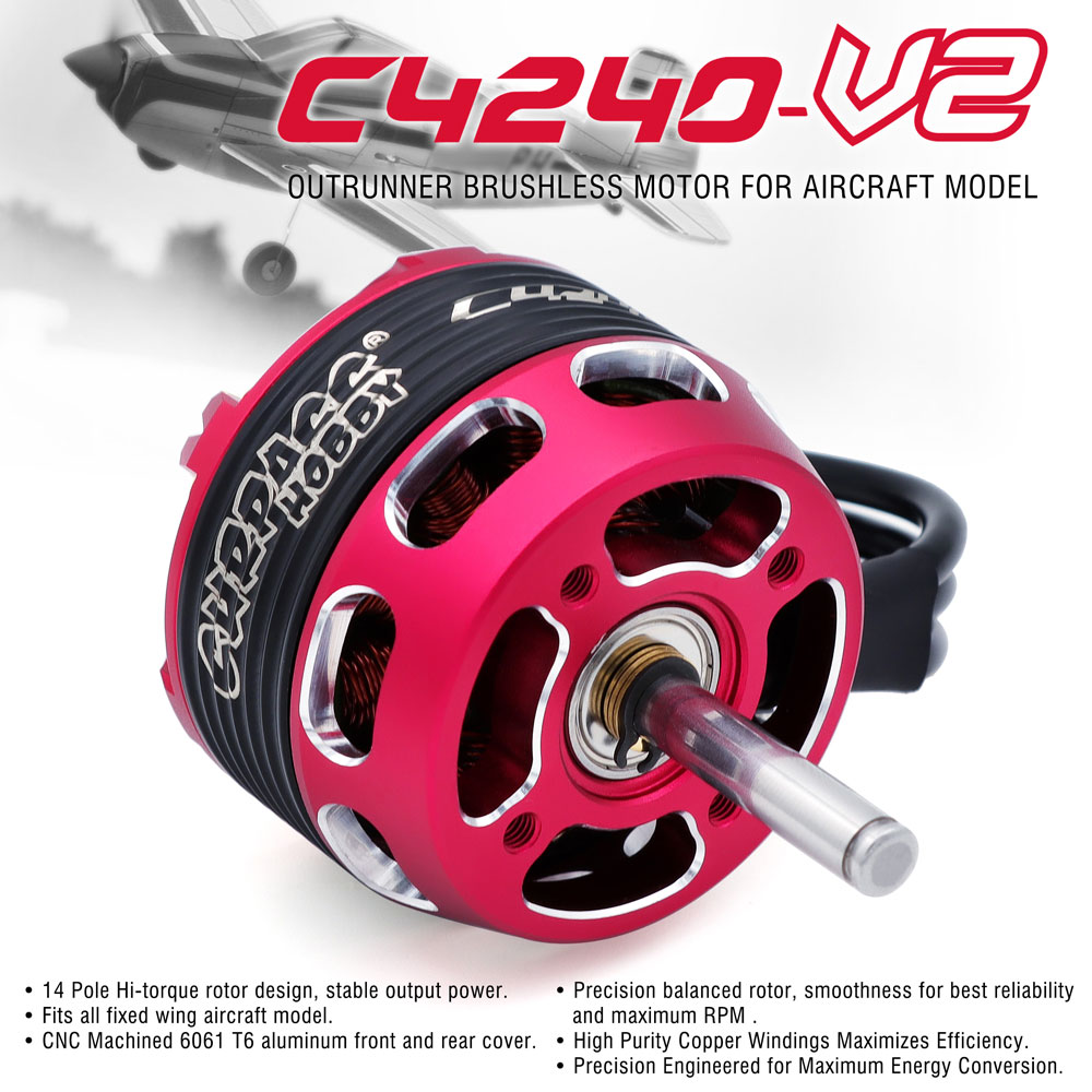 OVERTREFFEN HOBBY C4240 750KV/ - Rc Hobby Grade recensie en prijs