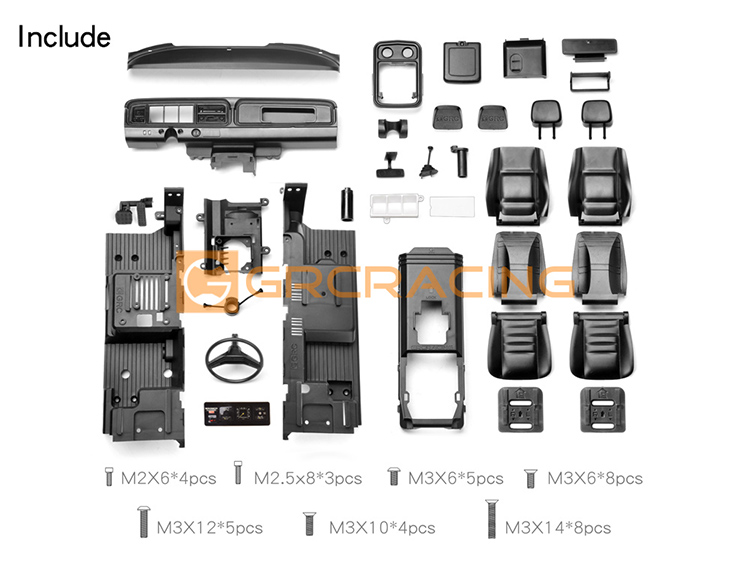 RC Auto Volledige Interieur Bo - Rc Hobby Center recensie en prijs